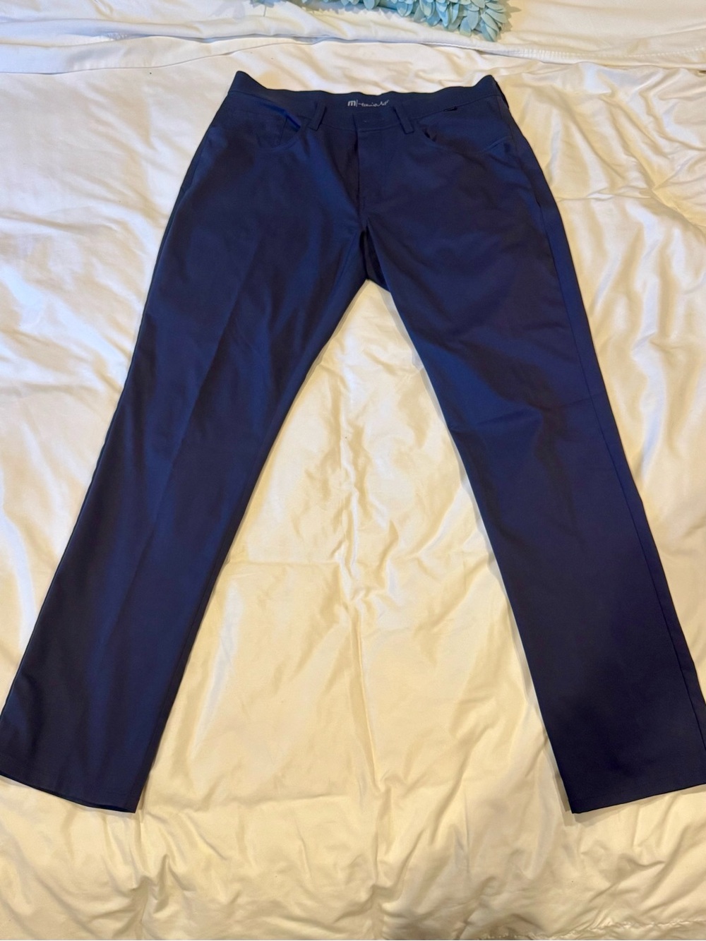 Travis Mathew Navy Slim Chinos